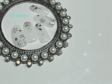 フランセス(Frances)/雪の結晶ネイル