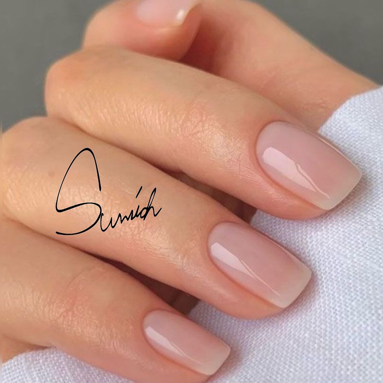 【HAND】大人気！爪を削らない！ナチュラル自爪育成ネイル \3990全色