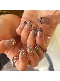 #フィルイン#ジェルネイル