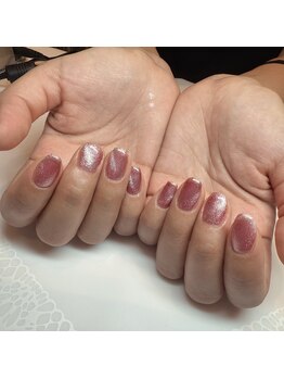 心花/マグネットネイル