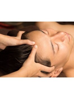 ヘッドスパで癒されたい