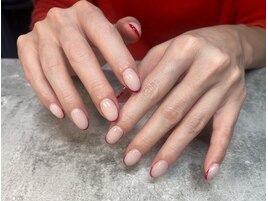 スキニーフレンチネイル