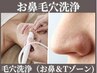 角栓/黒ずみ/皮脂汚れ撃退！毛穴洗浄 (全体）¥3850