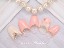 ネイルサロン ブランシュール(Nail Salon Blancheur)/ふんわり手描きサクラネイル