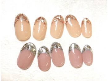 ナル バイ ネイルブレイク(Nalu by Nail Break)/ガラスフレンチ