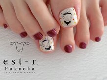 エストアール 博多口店(est-r.)/#フットネイル