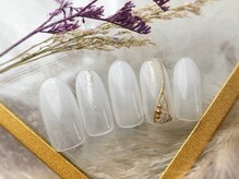 ネイルアンドアイラッシュ ブレス エスパル山形本店(BLESS)/大人上品グラデーションに