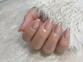 オンブレフレンチ×Air gel