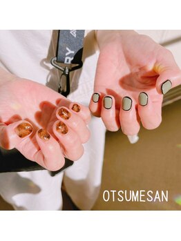 オツメサン(OTSUMESAN)/べっ甲ネイル