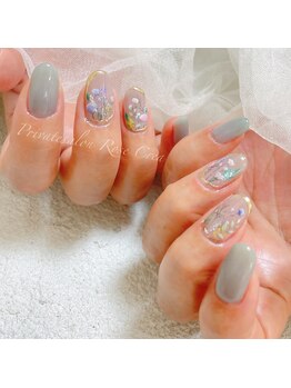 ローズクレア(Rose Crea)/フラワーボタニカルネイル