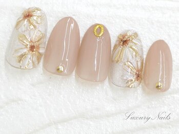 ラグジュアリーネイルズ オオミヤ(Luxury Nails Omiya)/ゴージャス*フラワーアート