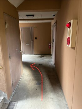 ハレノヒ(HARENOHI)/【駐車場～お部屋までの経路 3】