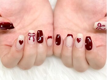 ビアンカ 北浦和店(Bianca)/手描きアートネイル￥9000