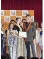 らくりら 自分自身でも大会を経験。賞をいただきました。