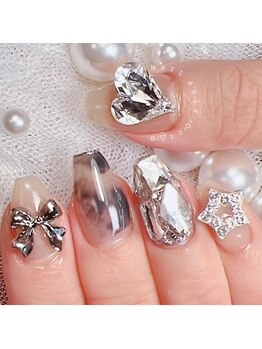 ネイルエルフ(Nail Aelf)/三郷/ビジューニュアンス