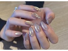 ザート ネイルアンドアイ アトリエ(ZAT nail&eye atelier)/Mirror / Magnet + ベースカラー