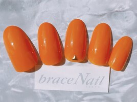 オレンジ×ゴールド