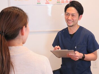 こむら整体院/カウンセリング風景