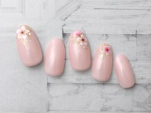 キャンアイドレッシー ヨコハマ元町店(Can I Dressy)/【NEW】桜ネイル/オフ込¥6990