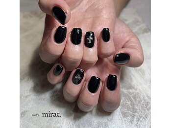 ネイルズミラク(nail's mirac.)/ブラックネイル