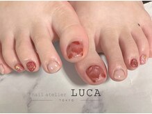 ネイルアトリエルカ(nail atelier LUCA)/W-50 ハートマグネットネイル