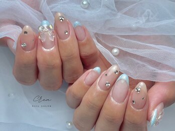 クレア(Crea)/韓国風☆リボンネイル