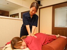 幸来の雰囲気（丁寧な圧でコリをじっくりケア）