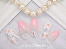 ネイルサロン ブランシュール(Nail Salon Blancheur)/カラグラ＆シアーなサクラネイル