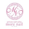 モアネイル(more nail)のお店ロゴ