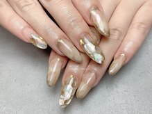 トゥーシェネイルズ(Touche'nails)/シェルタイルデザイン