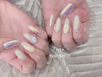 エヌエープラスネイル 葛西本店(Na+nail)/ミラーネイル