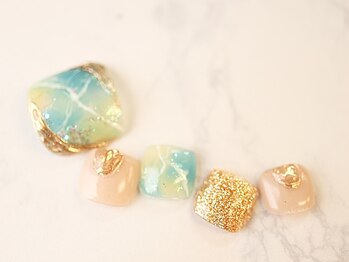 ドルチェネイル(Dolce.Nail)/フット【デザインコース】