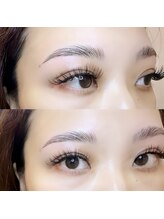 ルナアイラッシュ 渋谷店(Luna eyelash)/HBL&フラットラッシュ200本