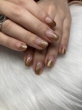 サフィールネイルサフィールネイル(Saphir nail)/深めフレンチ
