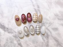 ブリオン 六本松店(Bullion)/トキメキハートネイル