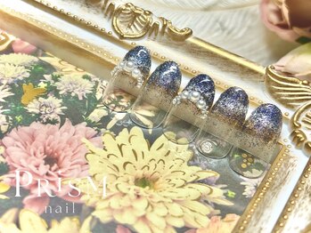 プリズムネイル(Prism nail)の写真/上品なシンプルネイルで好感度UP◎オフィスにも馴染む大人可愛いデザインでワンランク上の指先へ♪