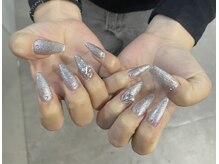 スピラ 上通店(Spira)/シルバーラメネイル