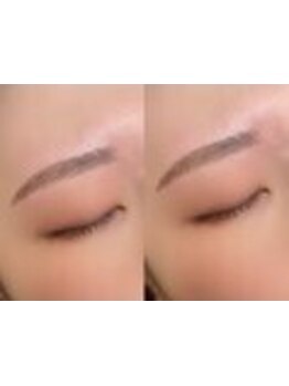 アイブロウメニューがあるサロン