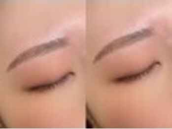 Eyelash&Nailartsalon Ali`i Hale【12/15OPEN(予定)】の写真/比べてわかる差に驚き!骨格に合わせた美眉とパッチリまつげを同時ケアし、毎朝のメイク時間を大幅短縮◎