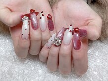 レアネイル 新宿(le'a nail)/ハートホロデザイン