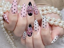 ワイワイ(yy)/お花ドットネイル