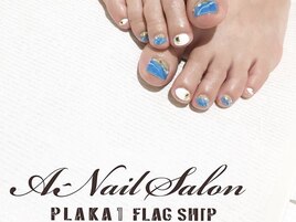 波打ち際ネイル