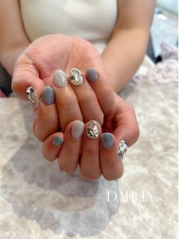 ダリア 西大寺本店(DAHLIA)/埋め尽くしネイル☆
