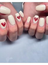 エストティビ 桑名(Estotibi)/シンプルハートネイル