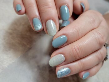 グラムスラム 福島店(GLAMSLAM)の写真/【パラジェル認定】豊富なデザインから選択定額2本アートあり￥6300～ご用意しております♪