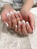 【Hand】他店オフ無料!フレンチネイル 色変え自由