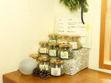 ひなた療術所の雰囲気（症状に合わせてセレクト、ブレンド♪）