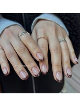スティラ サポ ネイルアンドアイラッシュ(Stilla SAPO Nail&Eyelash)/フレンチ/Kozue