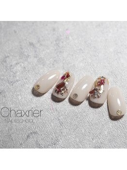 シャルリエール(chaxrier)/天然石ネイル