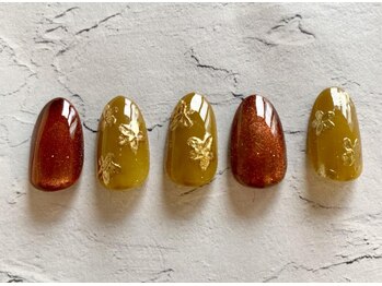 フレイムス アイラッシュ アンド ネイル(FRAMES)/クリスマスネイル♪